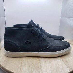 Shoes Universal Men siz 11 Lacoste Sevrin Mid 732CAM0087024 Black
